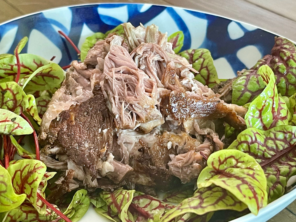
            
                Load image into Gallery viewer, Braised Heritage Pork Shoulder - Approximately 9 oz
            
        