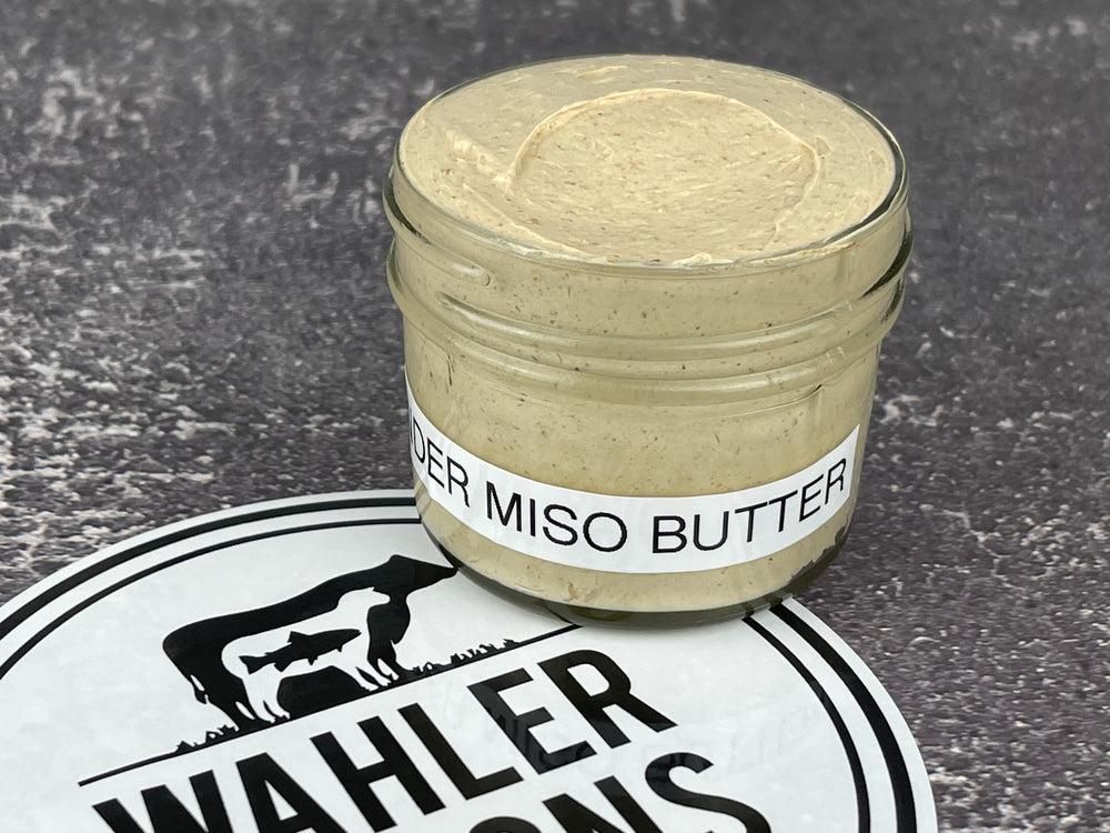 
            
                Load image into Gallery viewer, Chef Josh&amp;#39;s Coriander Miso Butter - 4oz Jar
            
        
