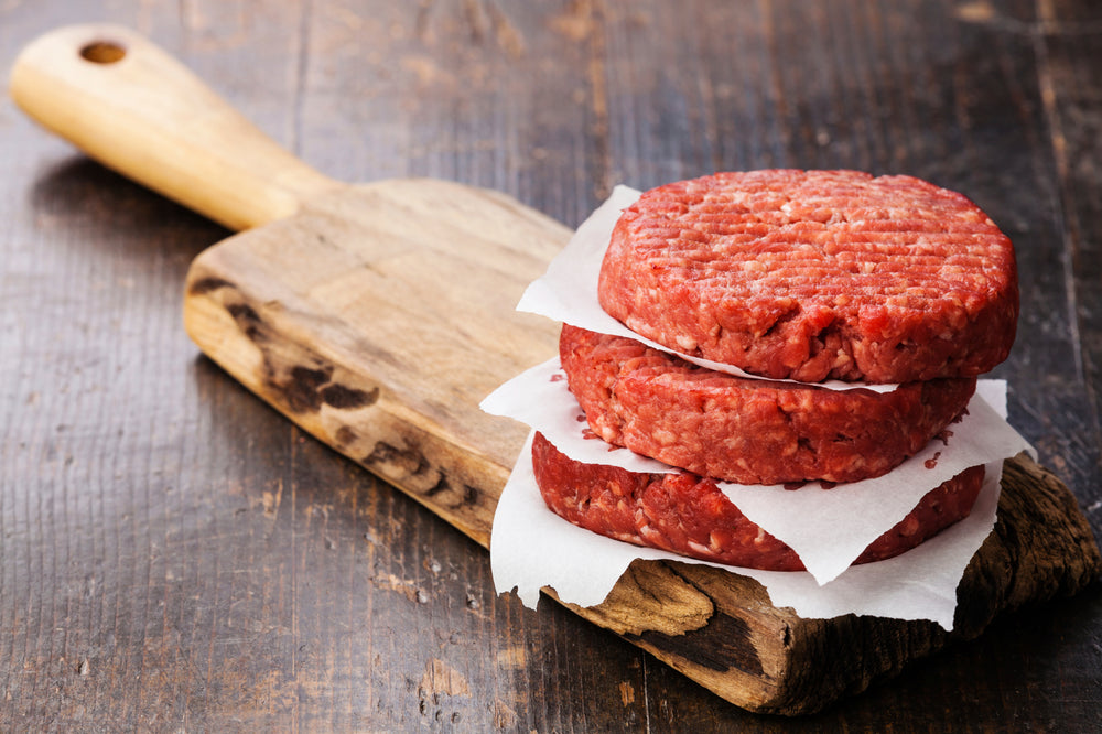 
            
                Load image into Gallery viewer, Angus Burgers - 4 Per Pack, 8 oz Each
            
        